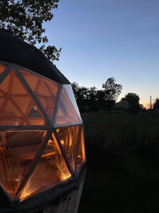 Dome Insolite Cedre Jacuzzi Et Petits Dejeuners Inclus Lagraulet-du-Gers Exterior foto
