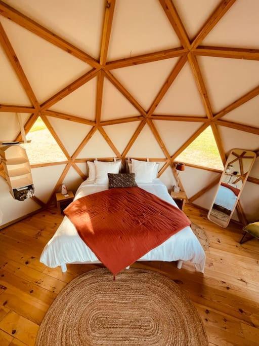 Dome Insolite Cedre Jacuzzi Et Petits Dejeuners Inclus Lagraulet-du-Gers Exterior foto